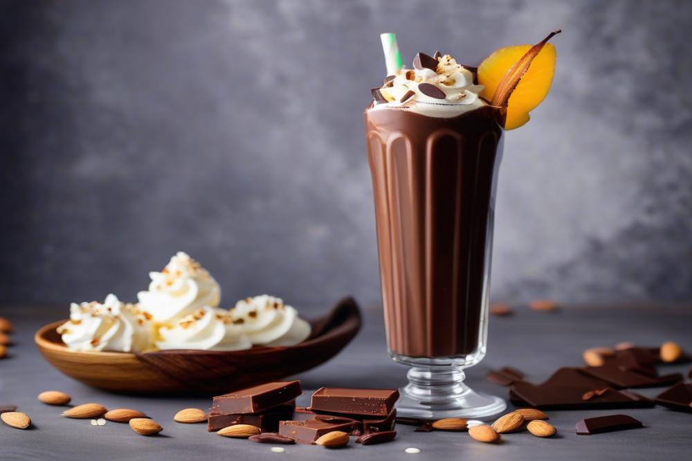 delicious-dark-chocolate-almond-milkshake-recipe