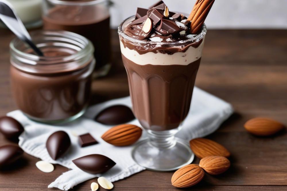 delicious-dark-chocolate-almond-milkshake-recipe